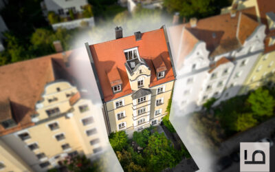 Atemberaubender Blick über Regensburg: Traumhafte 3,5 ZKB, ca. 110 qm mit 2 Dachterrassen, Insellage