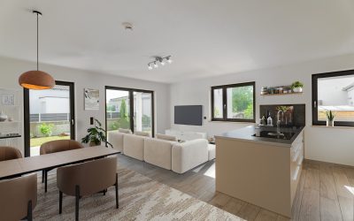 Wunderbare, neuwertige Garten-3 ZKB, Bj. 2018, ca. 80 qm, hochwertige EBK, TG, IN-Stadtteil Mailing