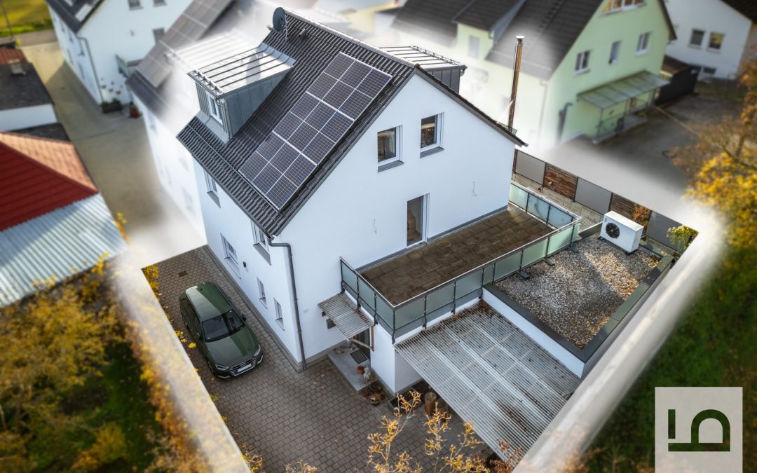 Jung+TOP-Modern: DHH in Mailing, Bj.2020, 5 ZKB, ca.180 qm, KfW55, Garage+Carport, ca. 270 qm Grund