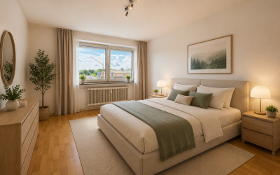 *POVISIONSFREI* Bezugsfertige 3 ZKB mit Balkon, 4. OG, Münchenerstraße, IN-Süd, frisch renoviert