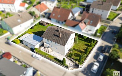 Gepfl. 2-Fam.haus, ca. 140 qm, Bj. 62, Grund 784 qm, Dop.gar.+Carport, frei, ruhige Lage Gaimersheim